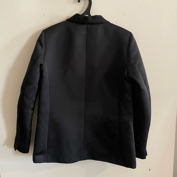 SANDRO black tuxedo jacket 38 medium - Picture 5 of 6